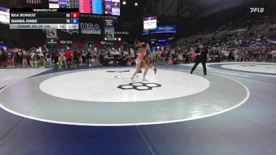 130 lbs Champ. Rd Of 128 - Eila Schultz, CO vs Gianna Jones, PA