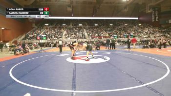 2A-150 lbs 1st Place Match - Noah Parks, Kemmerer vs Samuel Ramirez, H.E.M.