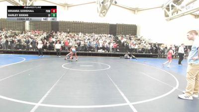 112 lbs Consi Of 4 - Brianna Godshall, Prime Mat Club vs Harley Eidens, Long Beach