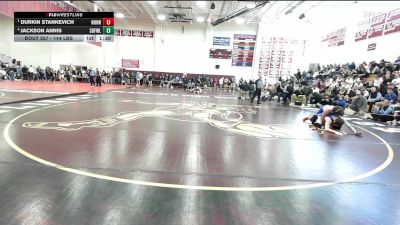 144 lbs Semifinal - Durkin Stankevich, Nonnewaug vs Jackson Annis, Suffield/Windsor Locks