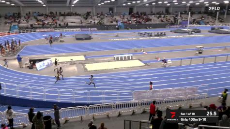 Youth Girls' 400m 9-10 Year Old Division, Finals 1