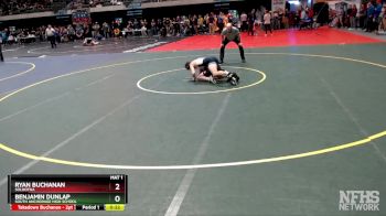 119 lbs Cons. Round 2 - Benjamin Dunlap, South Anchorage High School vs Ryan Buchanan, Soldotna