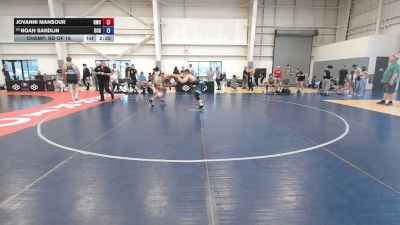 190 lbs Champ. Rd Of 16 - Jovanni Mansour, GWC vs Noah Sandlin, Ohio Crazy Goats