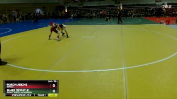 70 lbs Champ. Round 1 - Mason Adkins, Bemidji vs Blake Xinastle, Summit Wrestling Academy