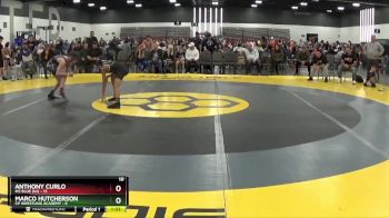 90 lbs 2nd Wrestleback (8 Team) - Marco Hutcherson, CP Wrestling Academy vs Anthony Curlo, M2 Blue (NJ)