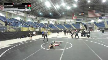 90 lbs Rr Rnd 5 - Julian Blea, Brighton WC vs Omar Maldonado, Nebraska Elite