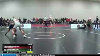 197 lbs Semis & 3rd Wb (16 Team) - Owen Braungardt, Grand View (Iowa) vs Jacob Henderson, Reinhardt University (GA)
