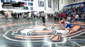 150 lbs Champ. Round 3 - Joshua Guillen, Central Union vs Ayers Reich, Cathedral Catholic