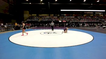 120 lbs Cons. Semi - Rylee Burke, Kansas City-Piper HS vs Brooklyn Simpson, Goddard HS