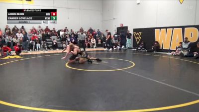 JV-20 lbs Round 1 - Aiden Zeien, NH/TV vs Zander Lovelace, West Marshall