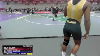 138 B Quarterfinal - Delia Gulzow, Eastern Oregon University vs Samantha Bultron, Adrian College