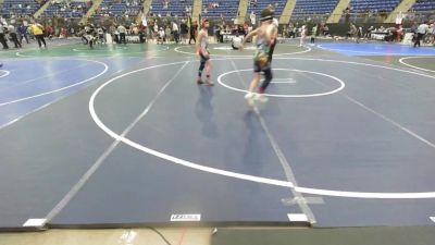 85 lbs Semifinal - Silas Chavez, Riverdale Ridge WC vs Kian Kelley, Cornerstone Wrestling