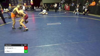 110 lbs Round Of 16 - Dakota Shugarts, Clearfield vs Jackson Max, East Penn