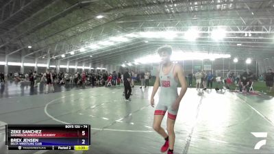 138 lbs Cons. Round 3 - Trystan Shupe, Warrior Wrestling Club vs Cohen Mortensen, Utah