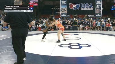 170 lbs Cons. Sub-rd Of 32 - Makayla Vasser, South Carolina vs Garianne Levy, Nebraska