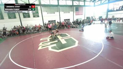 104-112 lbs 3rd Place Match - Jeremiha Covey, Hannibal vs Benjamin Fobert, Big Game WC