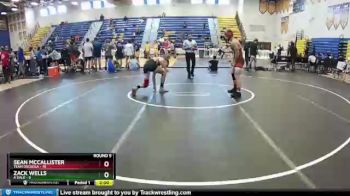 138 lbs Round 5 (8 Team) - Sean McCallister, Team Osceola vs Zack Wells, A`Dale