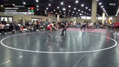 190 lbs Round 2 (6 Team) - Jameson Lackey, OTC vs Chris Weaver, Tough House WC