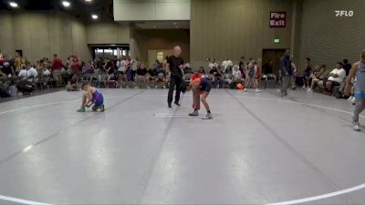 85 lbs Round 2 (6 Team) - Matthew Leiby, Blackman WC vs Abram Wallingford, Funky Crayons