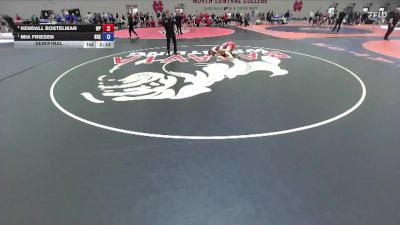 131 A Semifinal - Mia Friesen, Brock University vs Kendall Bostelman, William Penn