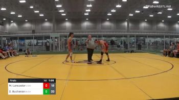 187 lbs Final - Matthew Lancaster, Team USA-Kansas vs Drake Buchanan, Buchson