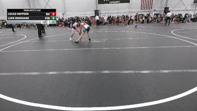 106 lbs Round 1 (6 Team) - Lucas Heffner, Mavericks vs Luke Eberhard, Xtreme Team