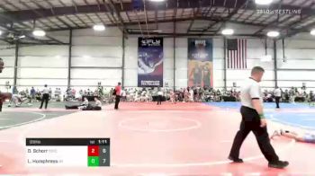 126 lbs Rr Rnd 1 - Dallas Schorr, D3 Training Center vs Lance Humphreys, MF Purge