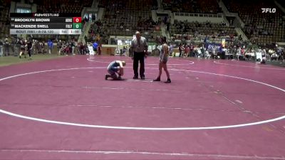 6-7A 120 Cons. Round 2 - Mackenzie Snell, Foley vs Brooklyn Brown, Alma Bryant