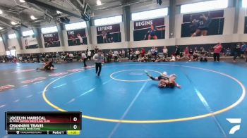 94 lbs Round 3 - Jocelyn Mariscal, El Paso Supers Wrestling Club vs Channing Travis, Best Trained Wrestling