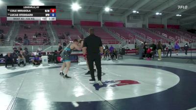 125 kg Cons. Quarters - Cole Mirasola, NLWC / TMWC vs Lucas Stoddard, West Point WC