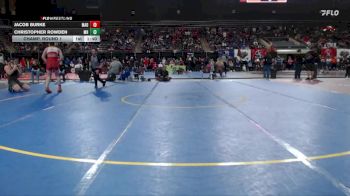 175 lbs Champ. Round 1 - Jacob Burke, Madison vs Christopher Rowden, Mountain Home