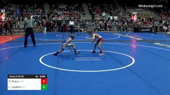 49 lbs Consolation - Gabe Sharp, Second To None vs Lennon Jaggers, Delta WC