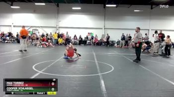 120 lbs Round 1 (8 Team) - Max Torrez, Daniel Cormier WA vs Cooper Schlaegel, Terps Xtreme