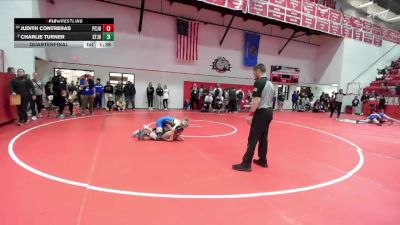 JH 110 lbs Quarterfinal - Judith Contreras, Ponca City JH vs Charlie Turner, Stillwater JH