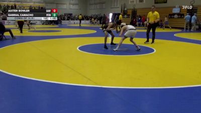 116 lbs Consi Of 16 #1 - Jaxten Bowler, Canyon View (UT) vs Gabrial Camacho, Pitman