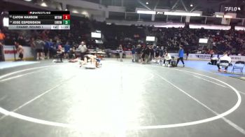 106 lbs Champ. Round 1 - Caton Hanson, Mt. Si vs Jose Esperidion, Everett
