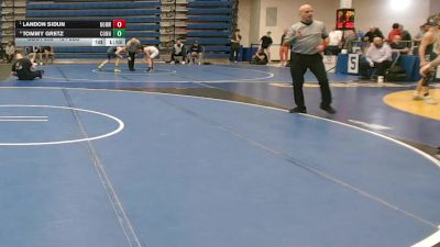121 lbs Semifinal - Landon Sidun, Norwin vs Tommy Gretz, Connellsville