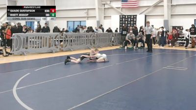 63 lbs Cons. Sub-semis - Rhett Jessop, Ryse Wrestling Academy vs Quade Gustafson, No Escape Wrestling Academy