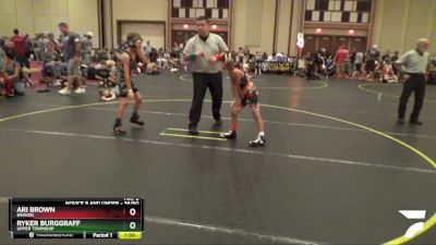 56/60 Semifinal - Ari Brown, Kraken vs Ryker Burggraff, Upper Township