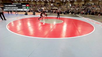 100 lbs Quarterfinal - Celeste Espinoza, El Paso vs Lila Breedlove, Borger