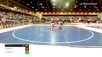 125 lbs Round Of 16 - Garrett Ricks, Western Wyoming vs Darrick Stacey, Wyoming