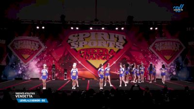Tristate Athletics - Vendetta [2025 L4.2 Senior - D2 Day 1] 2025 Spirit Sports Myrtle Beach Nationals