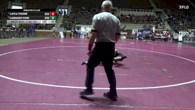 1-5A 120 Quarterfinal - Layla Poore, Cleburne County vs Lashanti Fate, Brewbaker Tech
