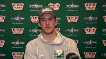 Texas Stars Overtime Hero Cameron Hughes Talks Upcoming Series Against The Milwaukee Admirals