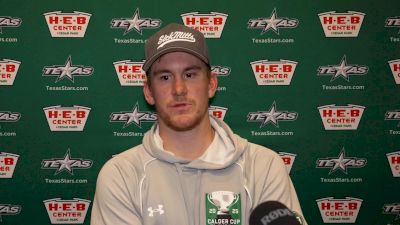 Texas Stars Overtime Hero Cameron Hughes Talks Upcoming Series Against The Milwaukee Admirals