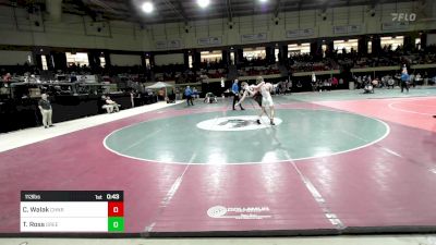113 lbs Consi Of 16 #1 - Connor Walak, Cape Henry vs Thayer Ross, Greenwich Country Day School