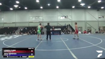 120 lbs Placement Matches (8 Team) - Joseph Curry, Ohio Scarlet vs Seth Mendoza, Illinois
