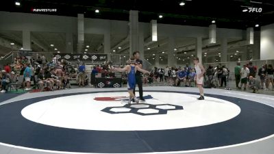 U15 GR - 57 lbs Champ. Round 2 - Takoda Boger, Sanderson Wrestling Academy vs Dominic Olson, MWC Wrestling Academy