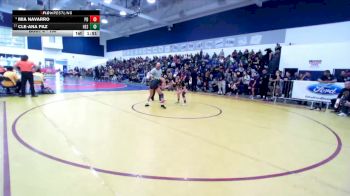 100 lbs Champ. Round 1 - Cle-Ana Paz, Hesperia vs Mia Navarro, Palm Desert