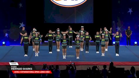 Sharks - Mermaid Sharks [2026 L5 International Open Large Coed Semis] 2026 The Cheerleading Worlds